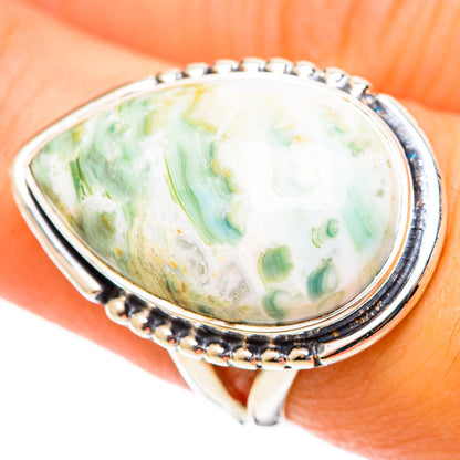 Ocean Jasper Rings handcrafted by Ana Silver Co - RING109053