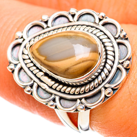 Imperial Jasper Rings handcrafted by Ana Silver Co - RING109057