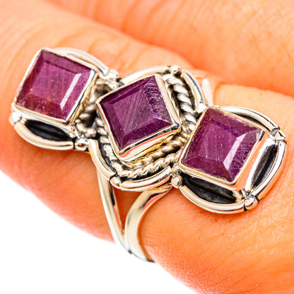 Ruby Rings handcrafted by Ana Silver Co - RING109061