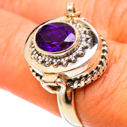 Amethyst Rings handcrafted by Ana Silver Co - RING109062