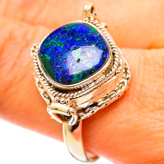 Azurite Rings handcrafted by Ana Silver Co - RING109070