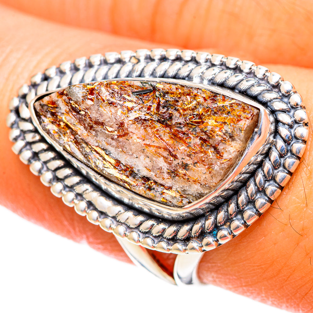Astrophyllite Rings handcrafted by Ana Silver Co - RING109086