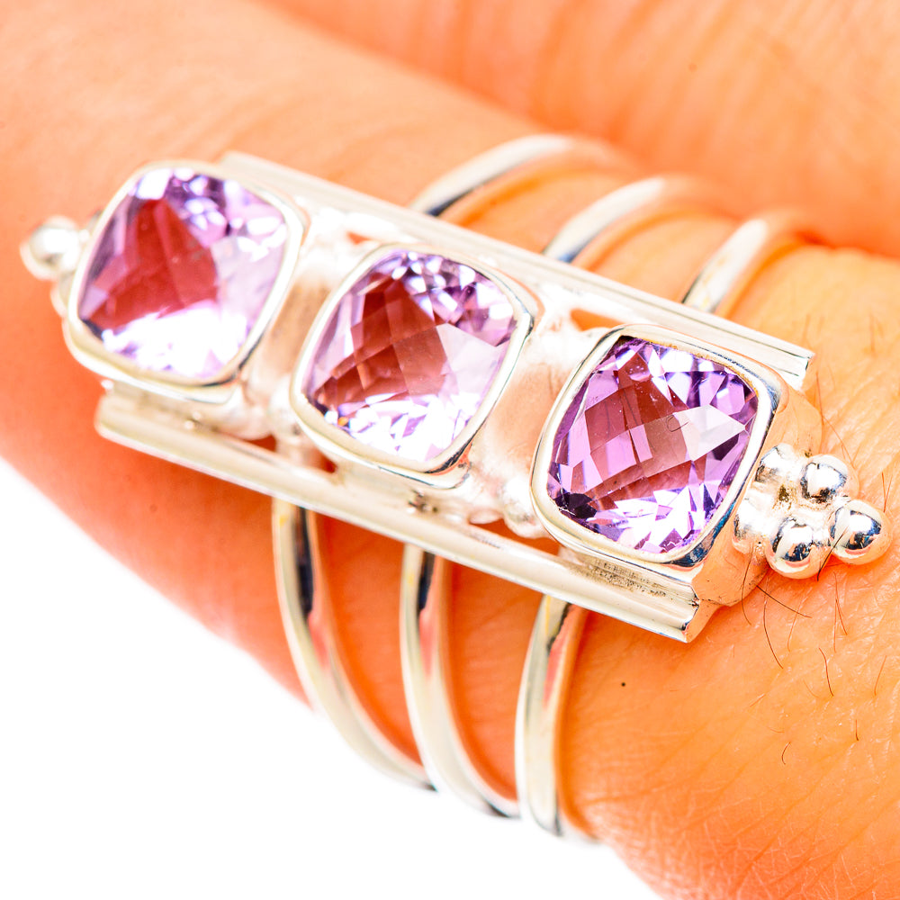 Amethyst Rings handcrafted by Ana Silver Co - RING109091