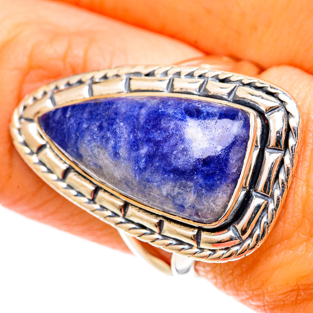 Sodalite Rings handcrafted by Ana Silver Co - RING109101