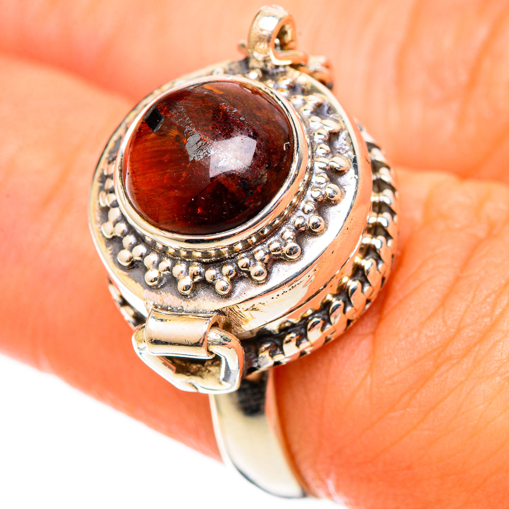 Garnet Rings handcrafted by Ana Silver Co - RING109112