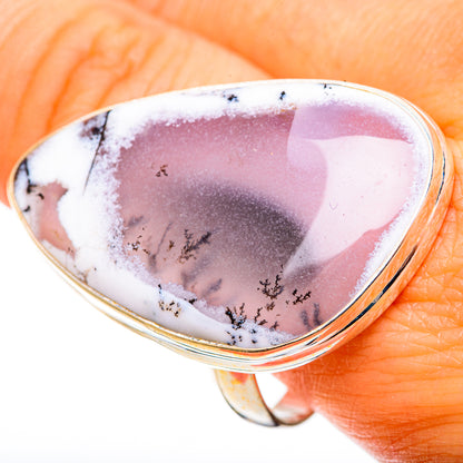 Dendritic Opal Rings handcrafted by Ana Silver Co - RING109127