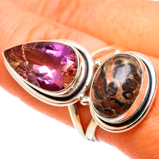 Poppy Jasper Rings handcrafted by Ana Silver Co - RING109129