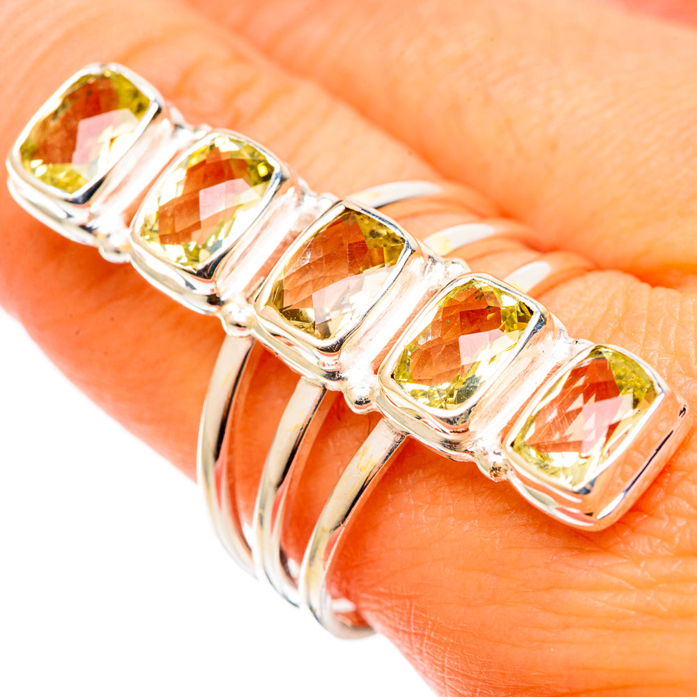 Citrine Rings handcrafted by Ana Silver Co - RING109132