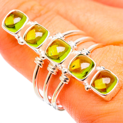 Peridot Rings handcrafted by Ana Silver Co - RING109140