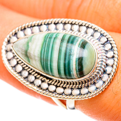 Ocean Jasper Rings handcrafted by Ana Silver Co - RING109142