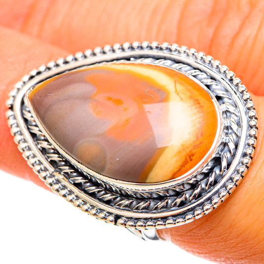 Imperial Jasper Rings handcrafted by Ana Silver Co - RING109148