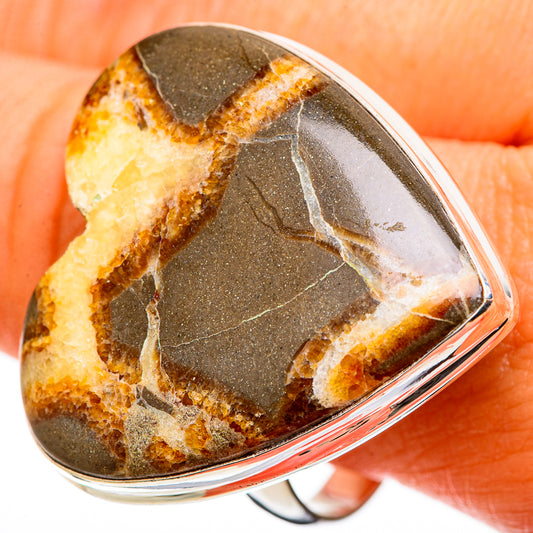 Septarian Nodule Rings handcrafted by Ana Silver Co - RING109151