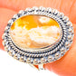 Plume Agate Rings handcrafted by Ana Silver Co - RING109154