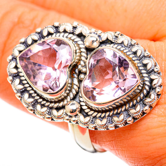 Kunzite Rings handcrafted by Ana Silver Co - RING109157