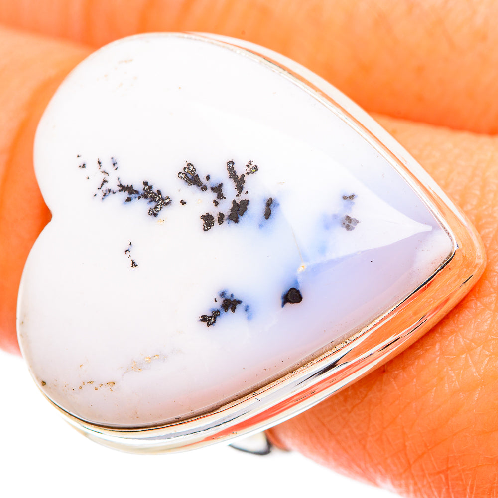 Dendritic Opal Rings handcrafted by Ana Silver Co - RING109172