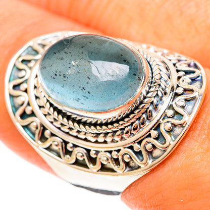 Aquamarine Rings handcrafted by Ana Silver Co - RING109177