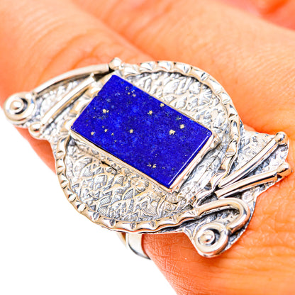 Lapis Lazuli Rings handcrafted by Ana Silver Co - RING109180