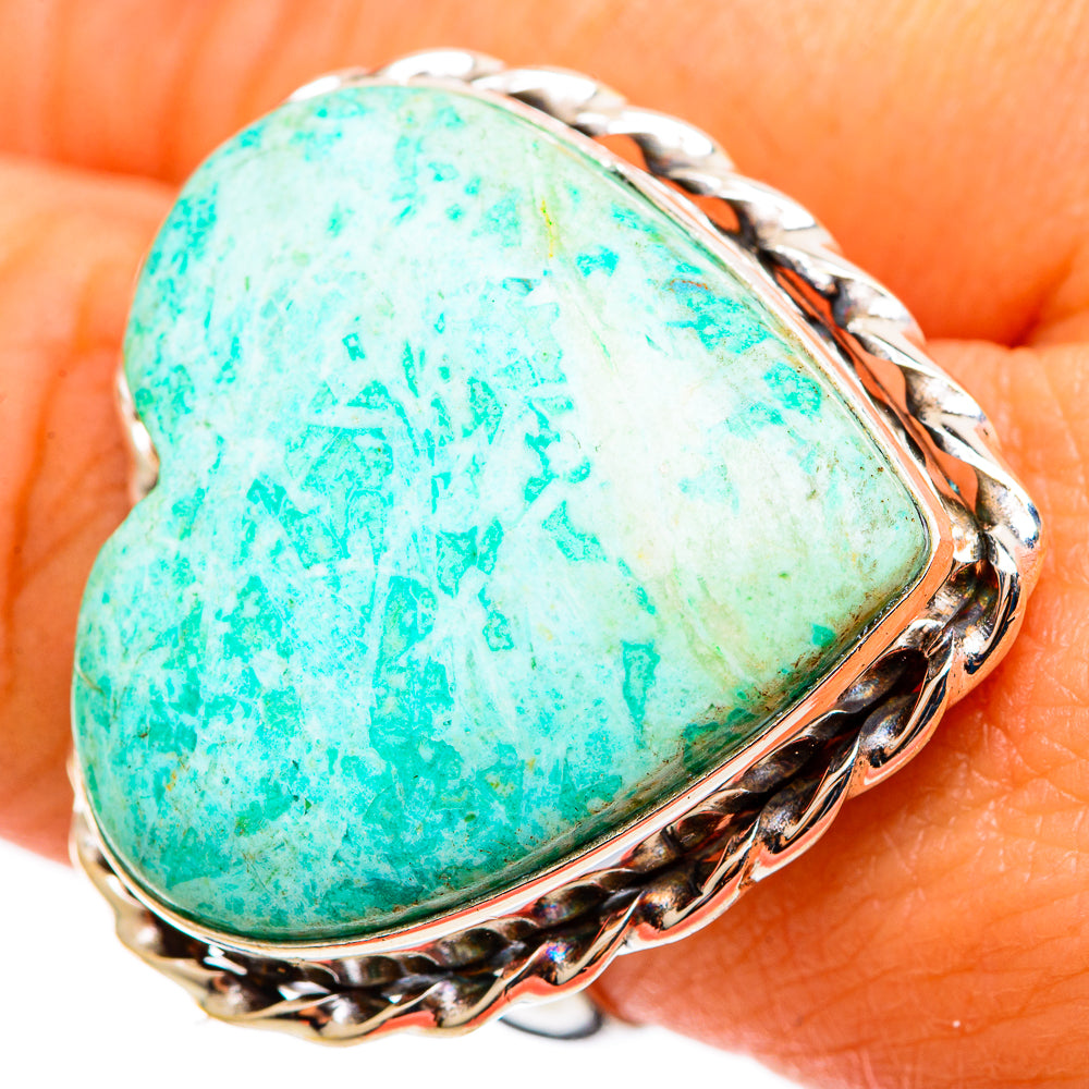 Amazonite Rings handcrafted by Ana Silver Co - RING109187