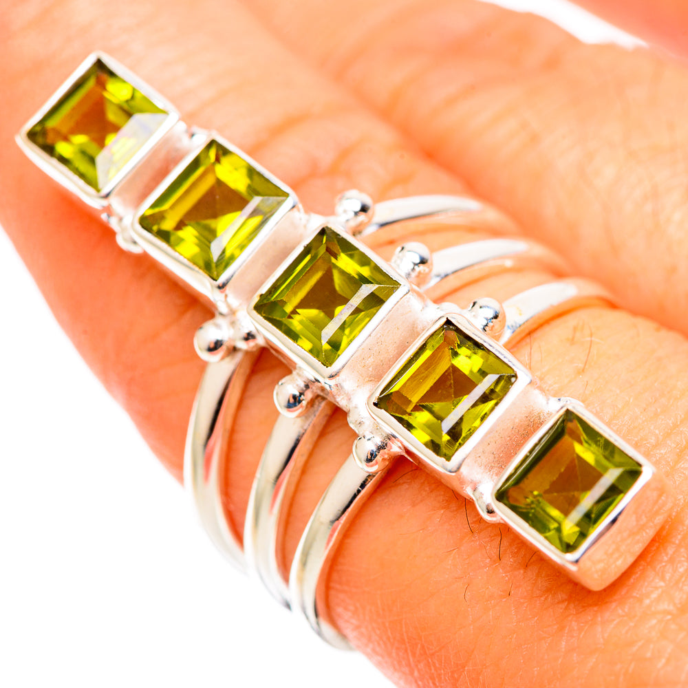 Peridot Rings handcrafted by Ana Silver Co - RING109190