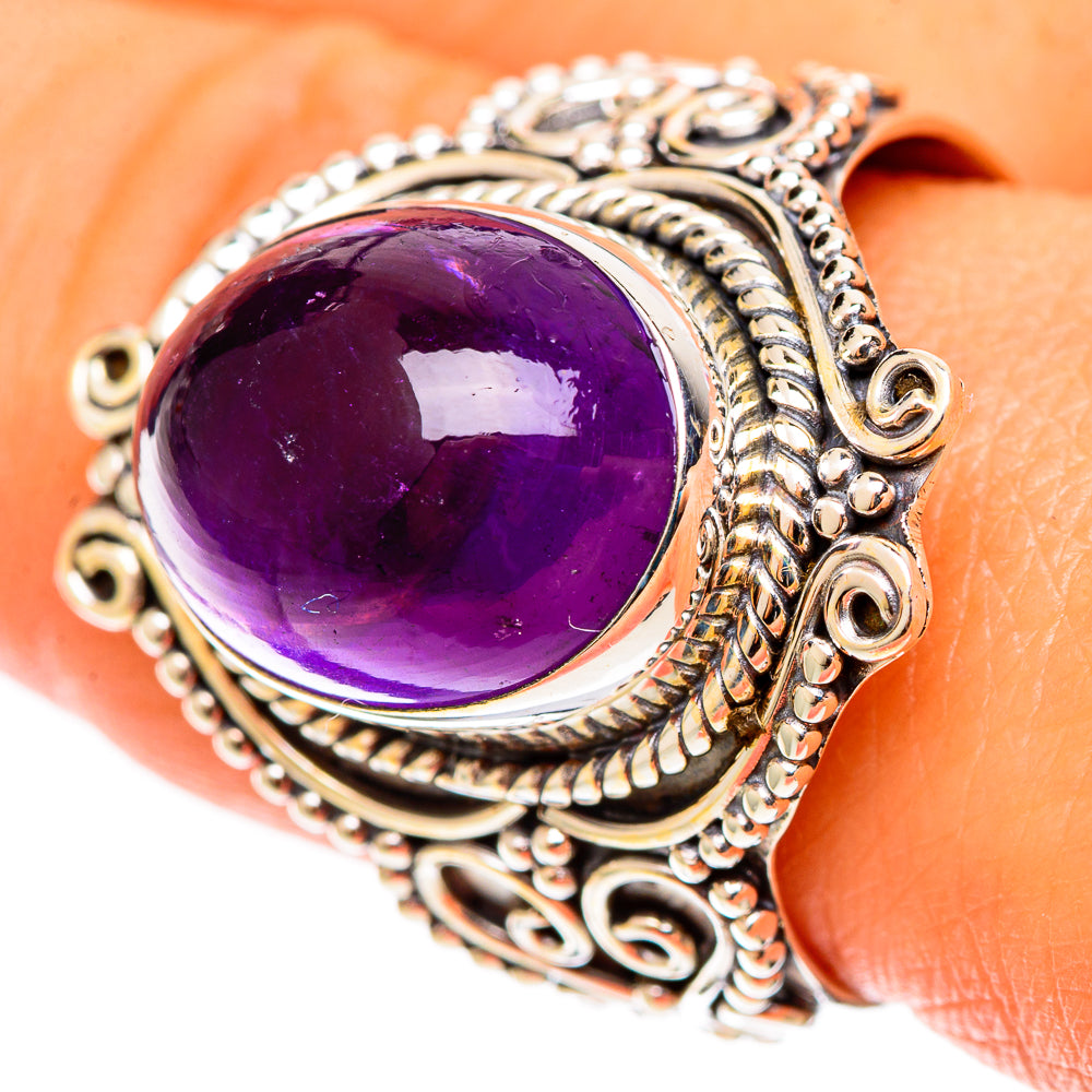 Amethyst Rings handcrafted by Ana Silver Co - RING109200