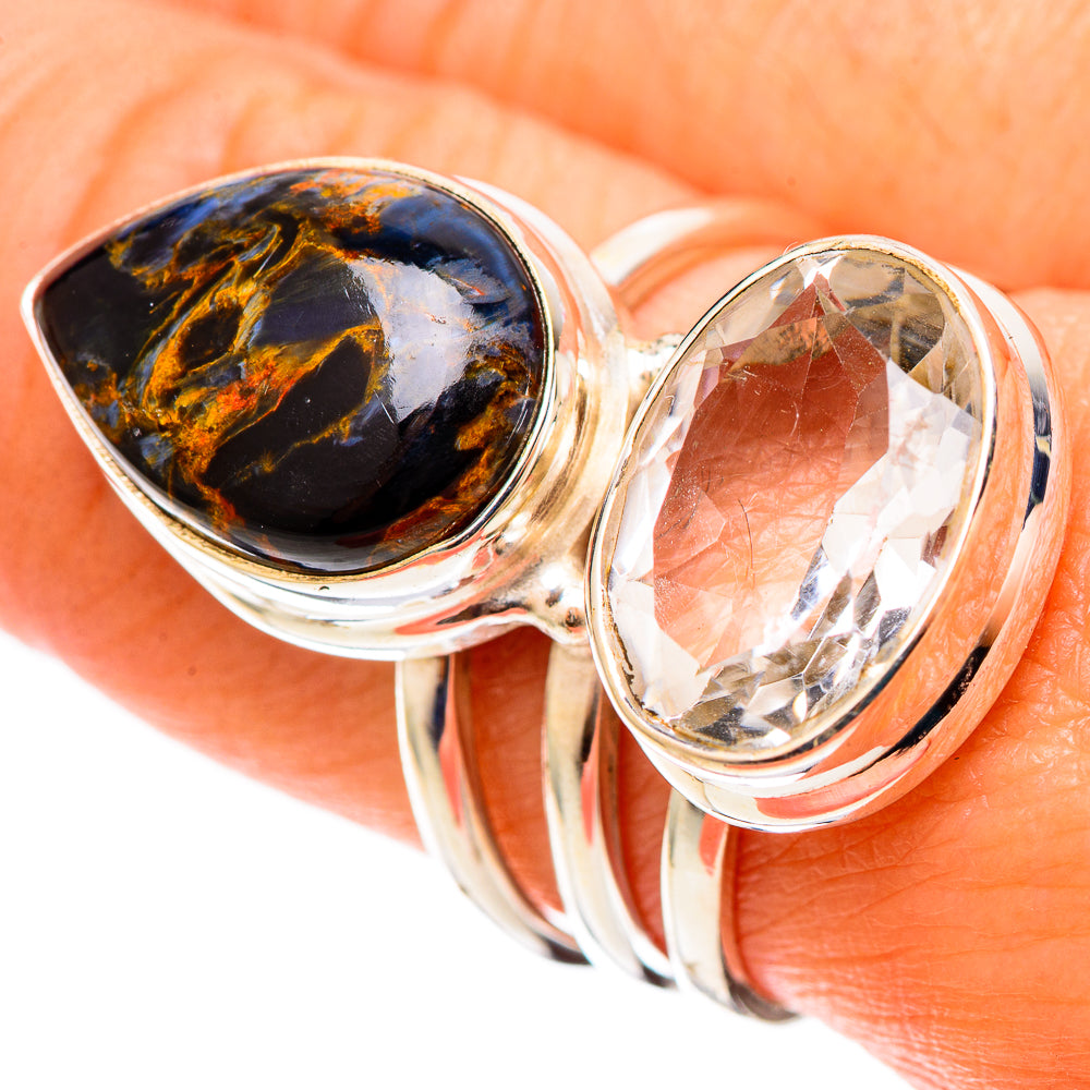 Pietersite Rings handcrafted by Ana Silver Co - RING109207