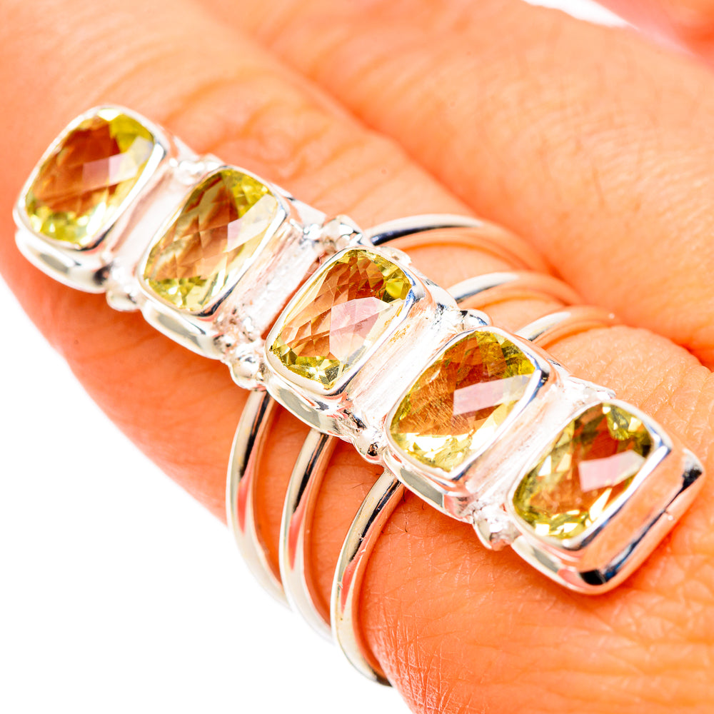 Citrine Rings handcrafted by Ana Silver Co - RING109212