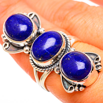 Lapis Lazuli Rings handcrafted by Ana Silver Co - RING109216