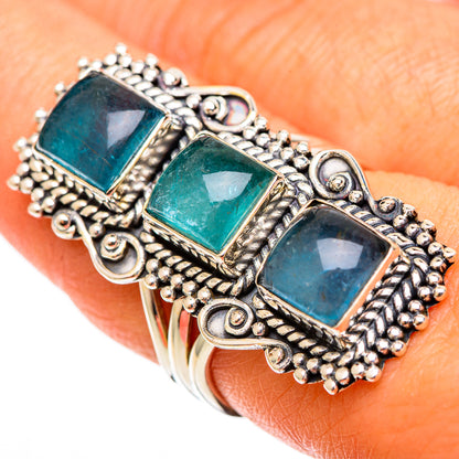 Apatite Rings handcrafted by Ana Silver Co - RING109218