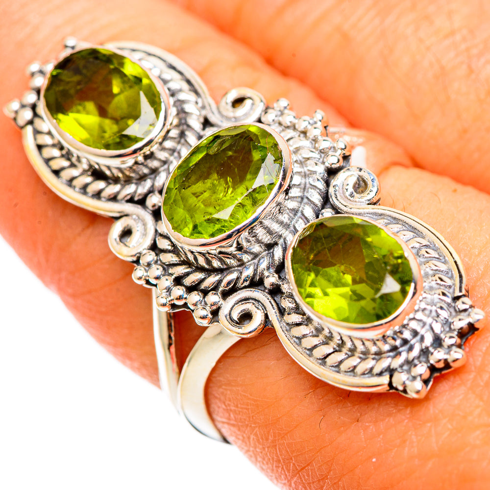 Peridot Rings handcrafted by Ana Silver Co - RING109222