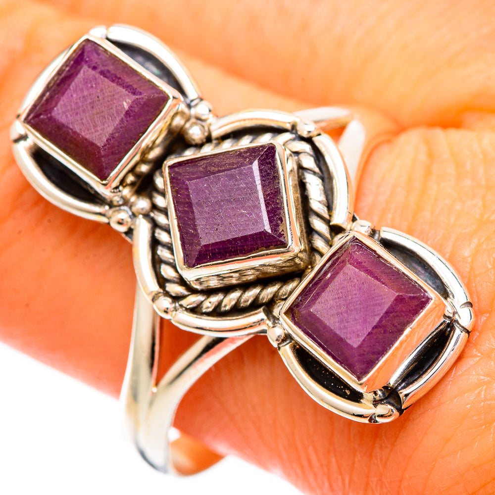 Ruby Rings handcrafted by Ana Silver Co - RING109239