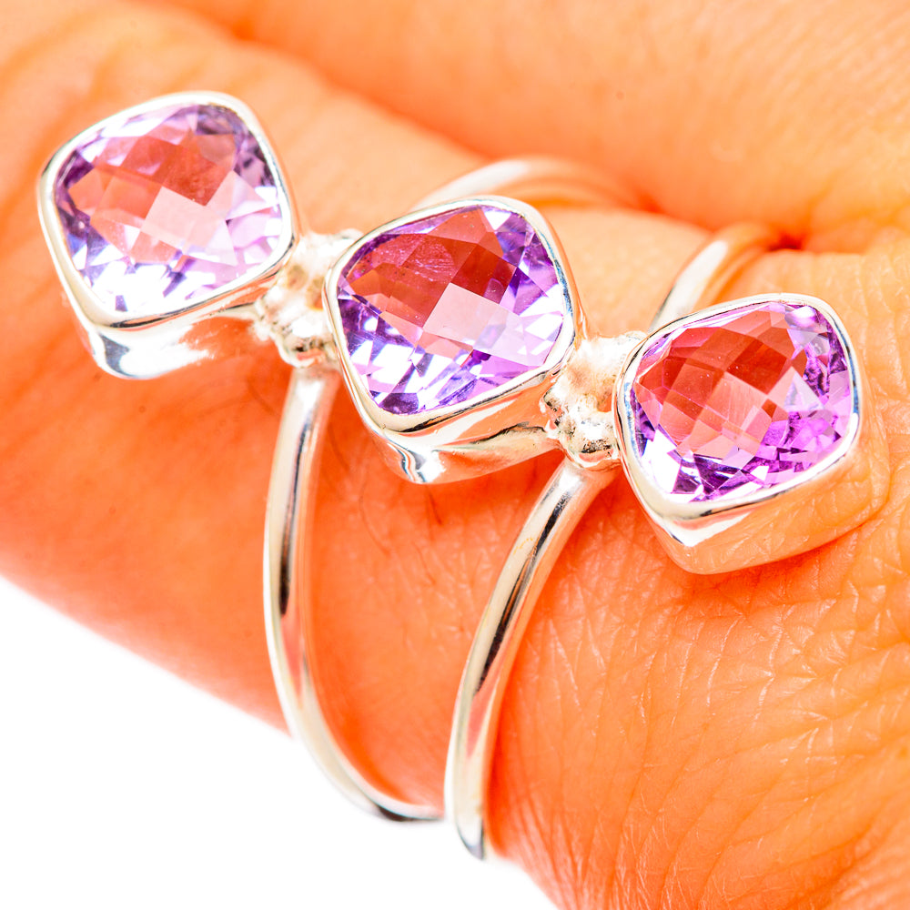 Amethyst Rings handcrafted by Ana Silver Co - RING109242