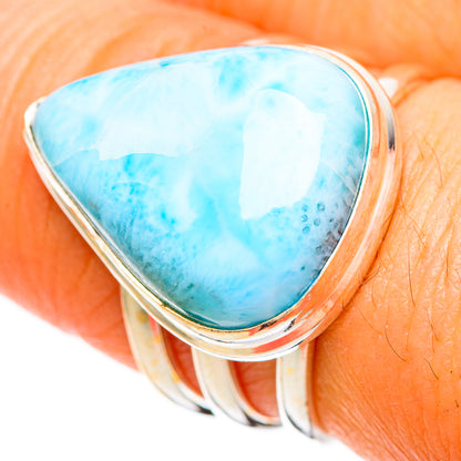 Larimar Rings handcrafted by Ana Silver Co - RING109260