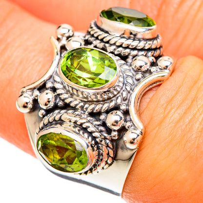 Peridot Rings handcrafted by Ana Silver Co - RING109264