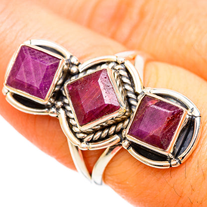 Ruby Rings handcrafted by Ana Silver Co - RING109270