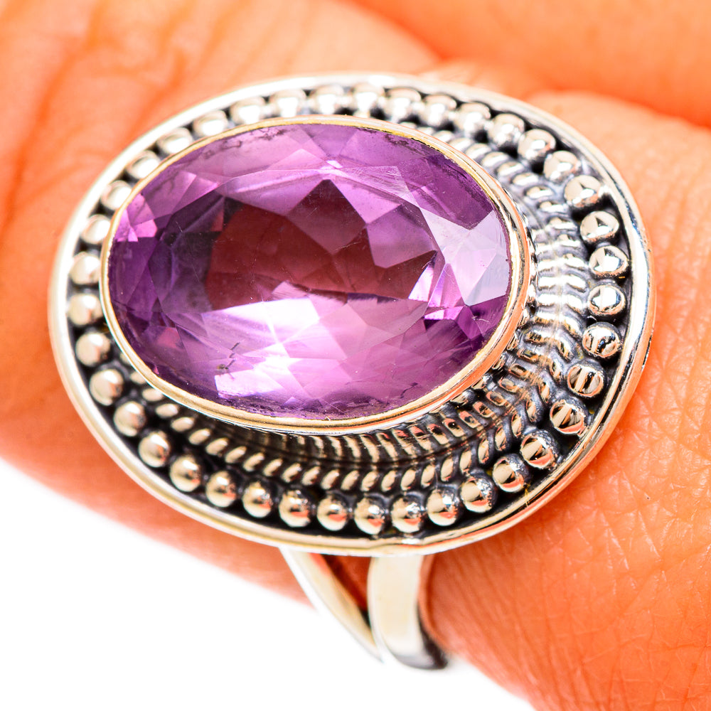 Amethyst Rings handcrafted by Ana Silver Co - RING109274