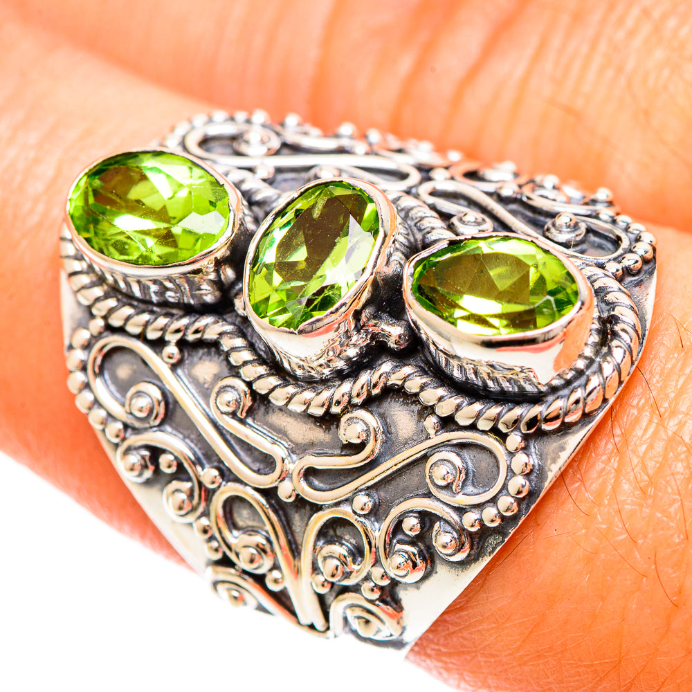 Peridot Rings handcrafted by Ana Silver Co - RING109299