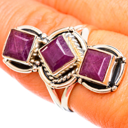Ruby Rings handcrafted by Ana Silver Co - RING109303