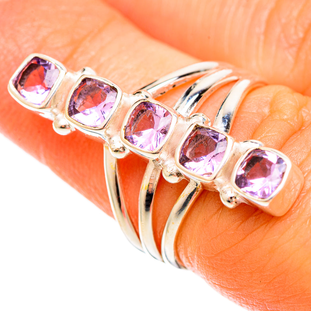 Amethyst Rings handcrafted by Ana Silver Co - RING109306