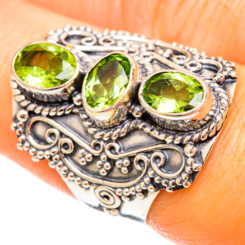Peridot Rings handcrafted by Ana Silver Co - RING109330