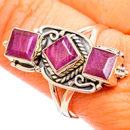 Ruby Rings handcrafted by Ana Silver Co - RING109335