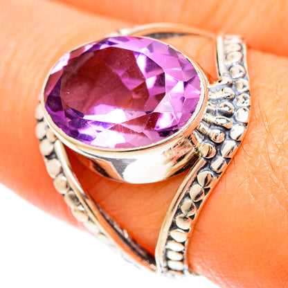 Amethyst Rings handcrafted by Ana Silver Co - RING109337