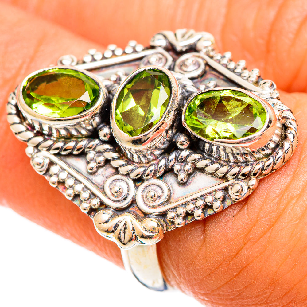 Peridot Rings handcrafted by Ana Silver Co - RING109359