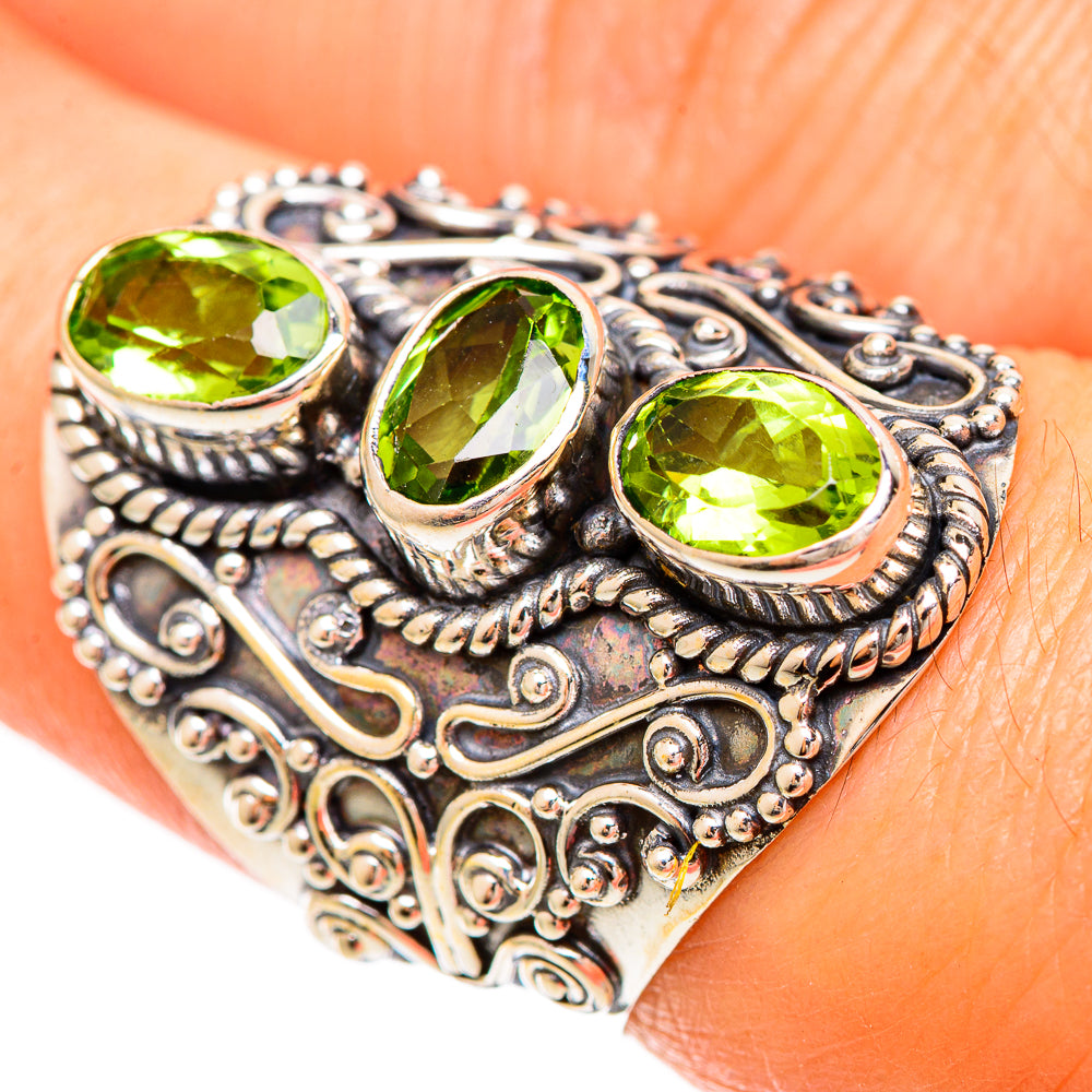 Peridot Rings handcrafted by Ana Silver Co - RING109361