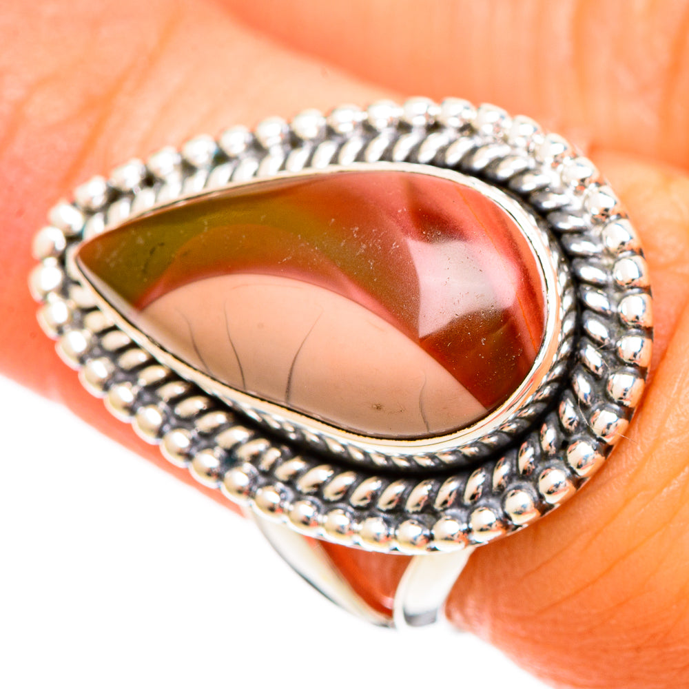 Mookaite Rings handcrafted by Ana Silver Co - RING109365