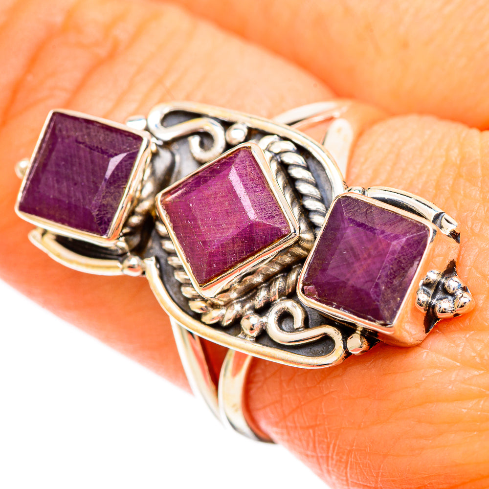 Ruby Rings handcrafted by Ana Silver Co - RING109366