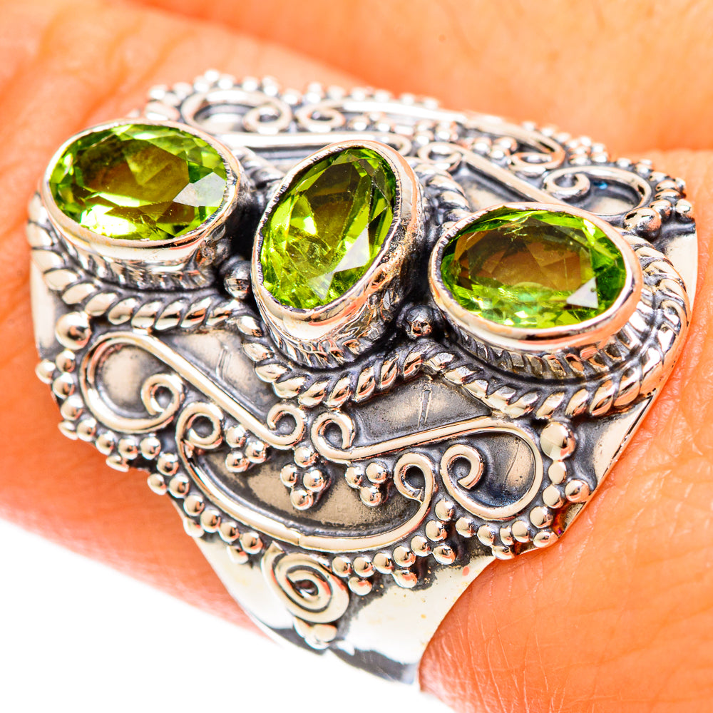 Peridot Rings handcrafted by Ana Silver Co - RING109391