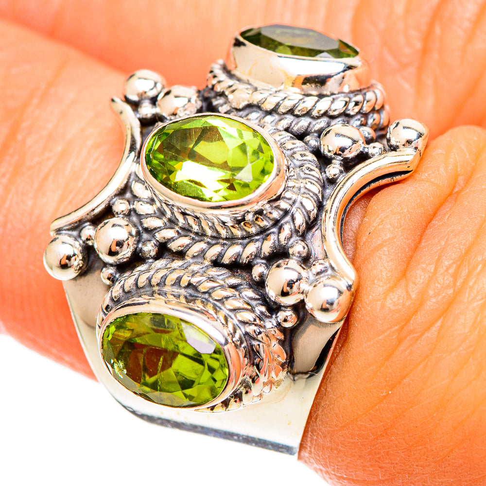 Peridot Rings handcrafted by Ana Silver Co - RING109392