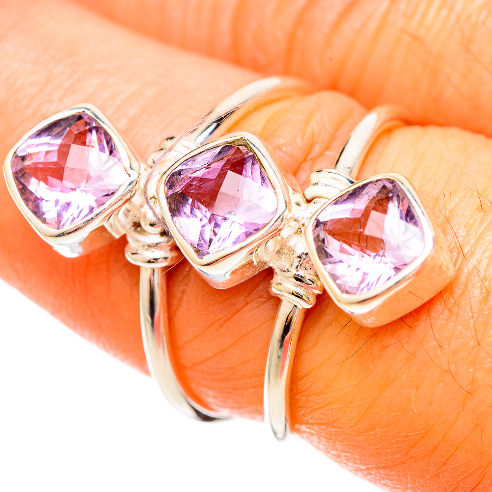 Amethyst Rings handcrafted by Ana Silver Co - RING109396