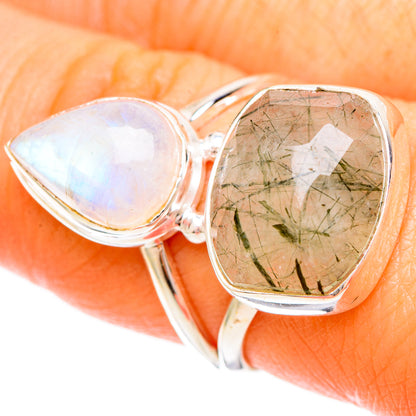 Tourmalinated Quartz Rings handcrafted by Ana Silver Co - RING109400