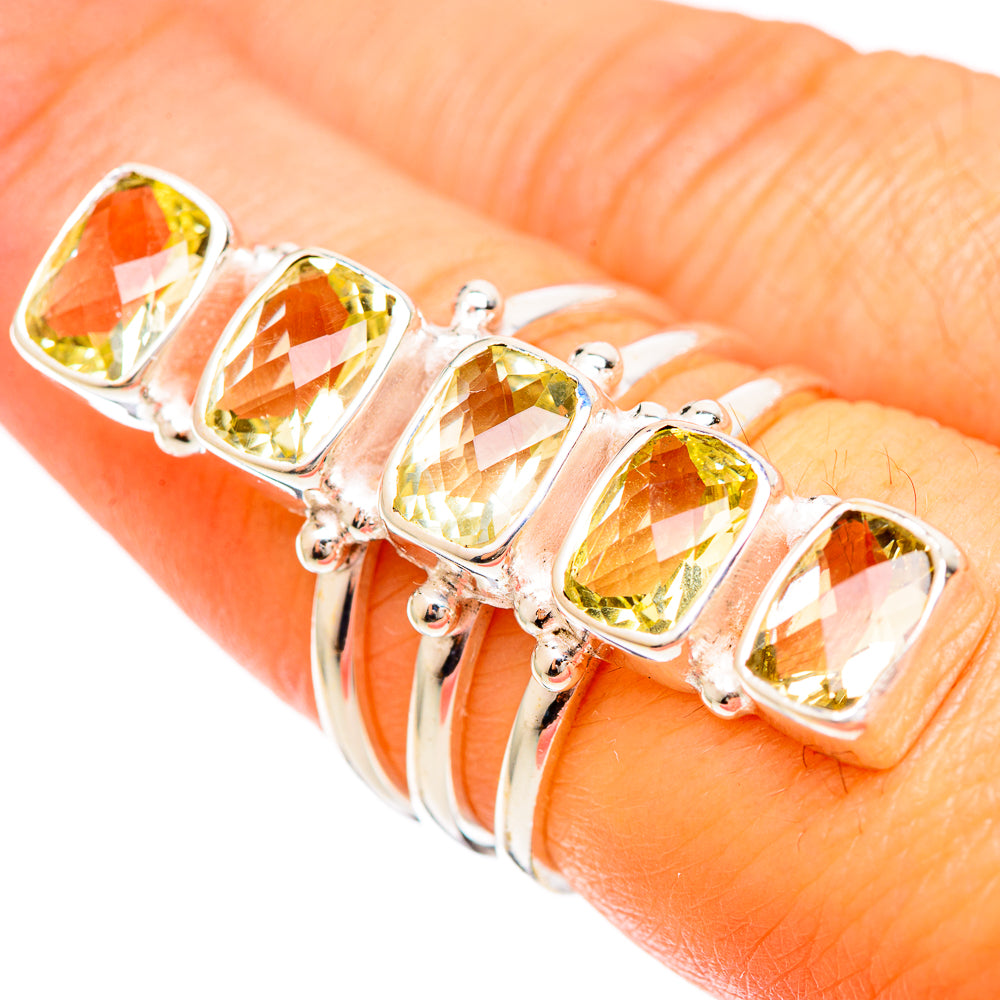 Citrine Rings handcrafted by Ana Silver Co - RING109412